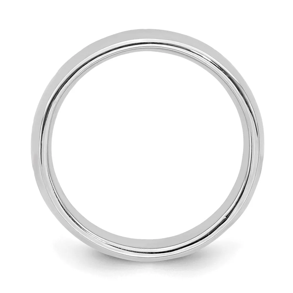 Stackable Expressions Jewelry Sterling Silver Stackable Expressions Rhodium Polished Ring | QSK291