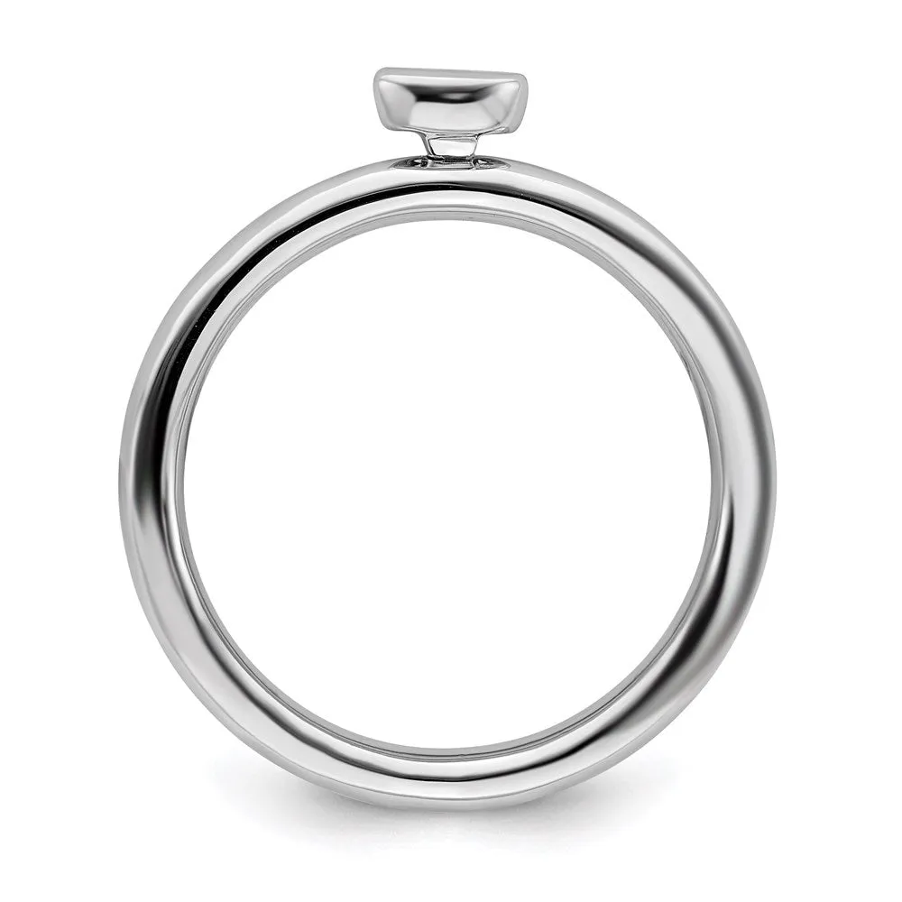 Stackable Expressions Jewelry Sterling Silver Stackable Expressions Rhodolite Garnet Ring | QSK2129