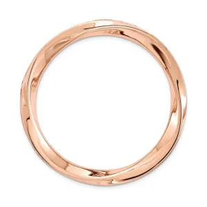 Stackable Expressions Jewelry Sterling Silver Stackable Expressions Rose-tone Large Polished Chain Slide