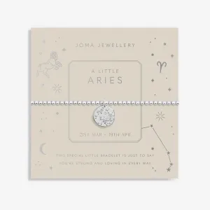 Star Sign A Little Aries Silver Plated Bracelet 7444 Joma Jewellery