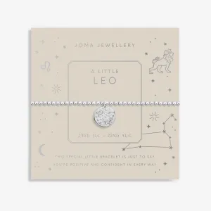 Star Sign A Little Leo Silver Plated Bracelet 7436 Joma Jewellery