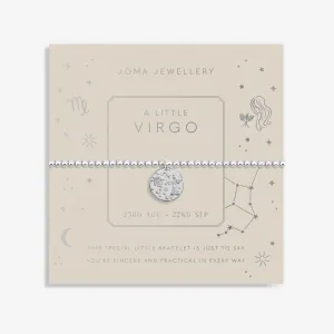 Star Sign A Little Virgo Silver Plated Bracelet 7437 Joma Jewellery
