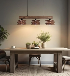 Star Brown Series Hanging Lamp (BULB NOT INCLUDED) contemporary ceiling fixture