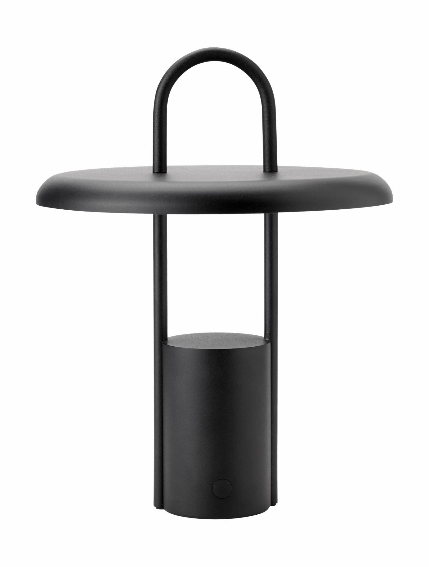 Stelton Pier Portable Led Light, Black designer outdoor lamp