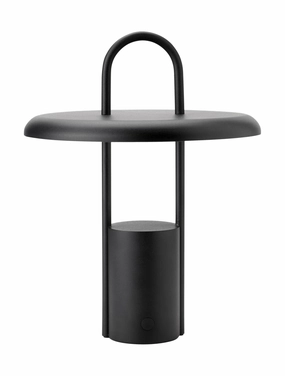 Stelton Pier Portable Led Light, Black designer outdoor lamp
