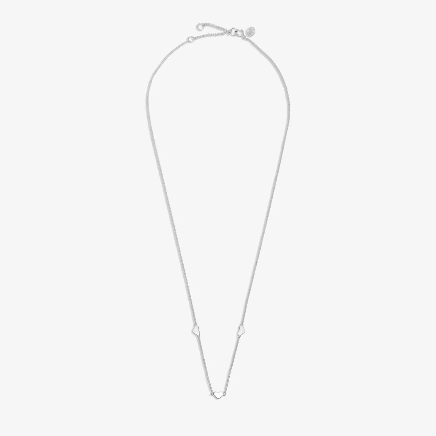 Sterling Silver Triple Heart Necklace JJS0130 Joma Jewellery