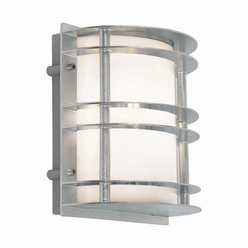 Stockholm Galvanised Steel Outdoor Wall Light outdoor wall lamp