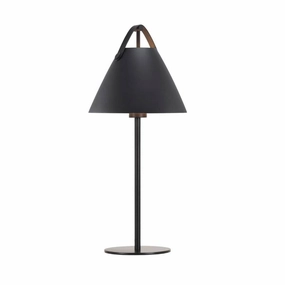 Strap Bordlampe Sort - Design For The People ambient lighting fixture