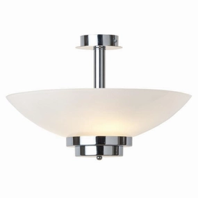 Stratton Art Deco Semi Flush Ceiling Light Stratton 64 simple ceiling design light