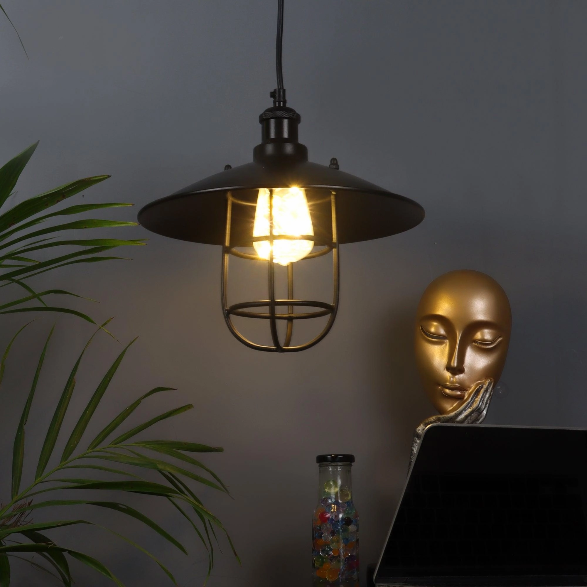 Studio Black Hanging Light by SS Lightings