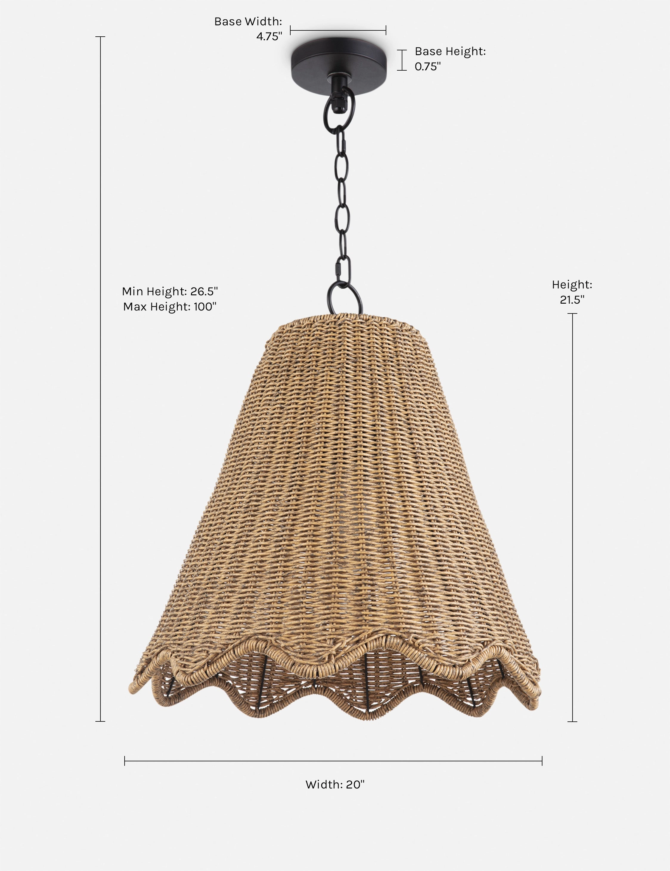 Summer Outdoor Pendant Light by Regina Andrew