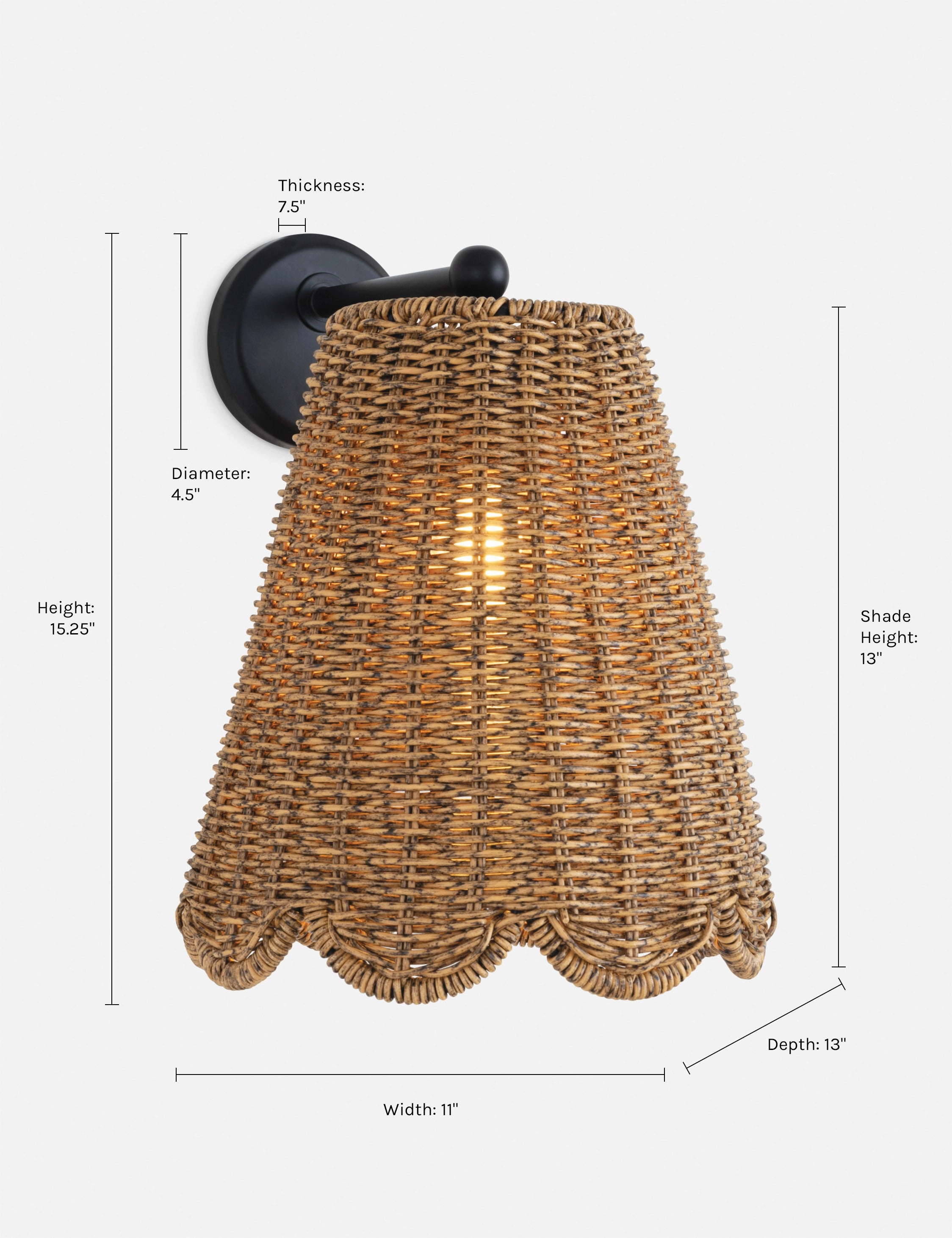 Summer Outdoor Sconce by Regina Andrew