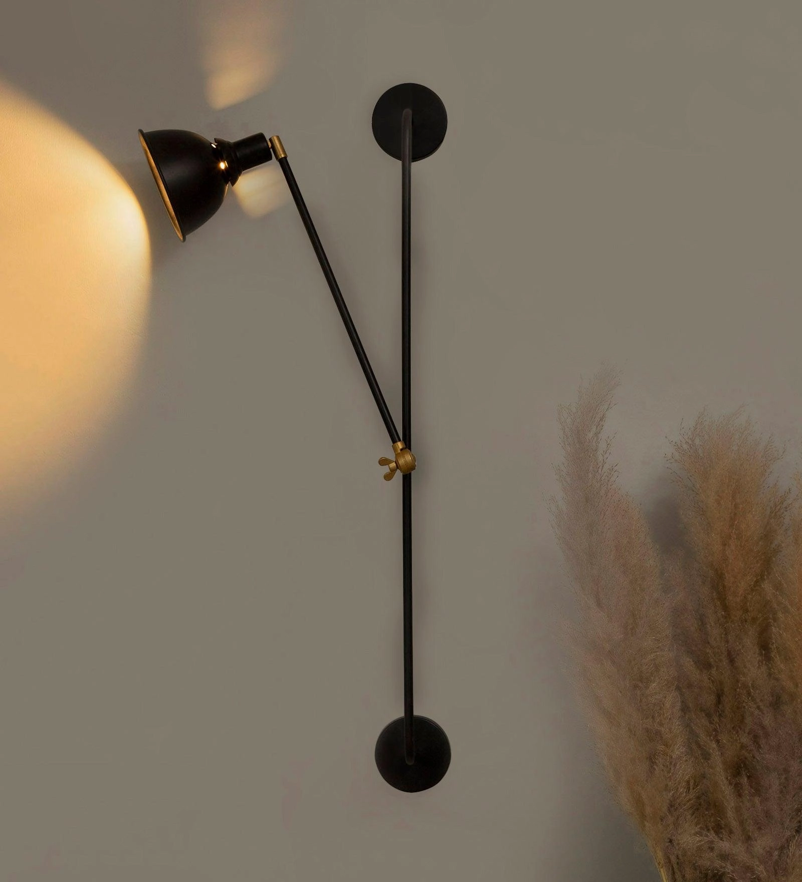 swing Arm Corner Lamp Left Facing