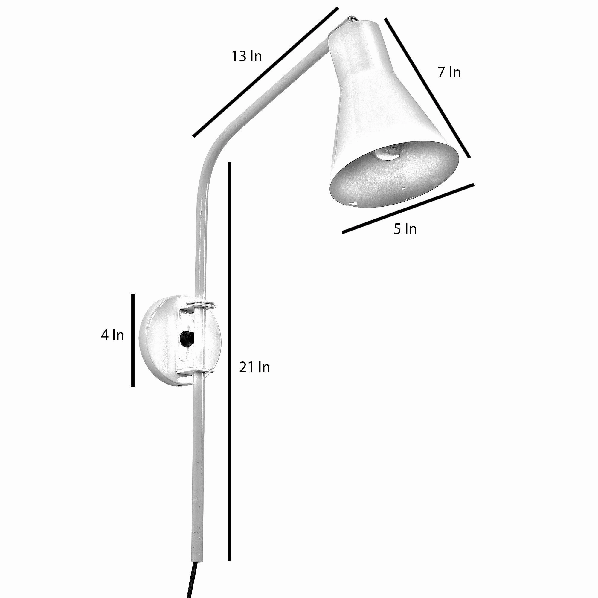 Swing Black Metal Wall Light by SS Lightings