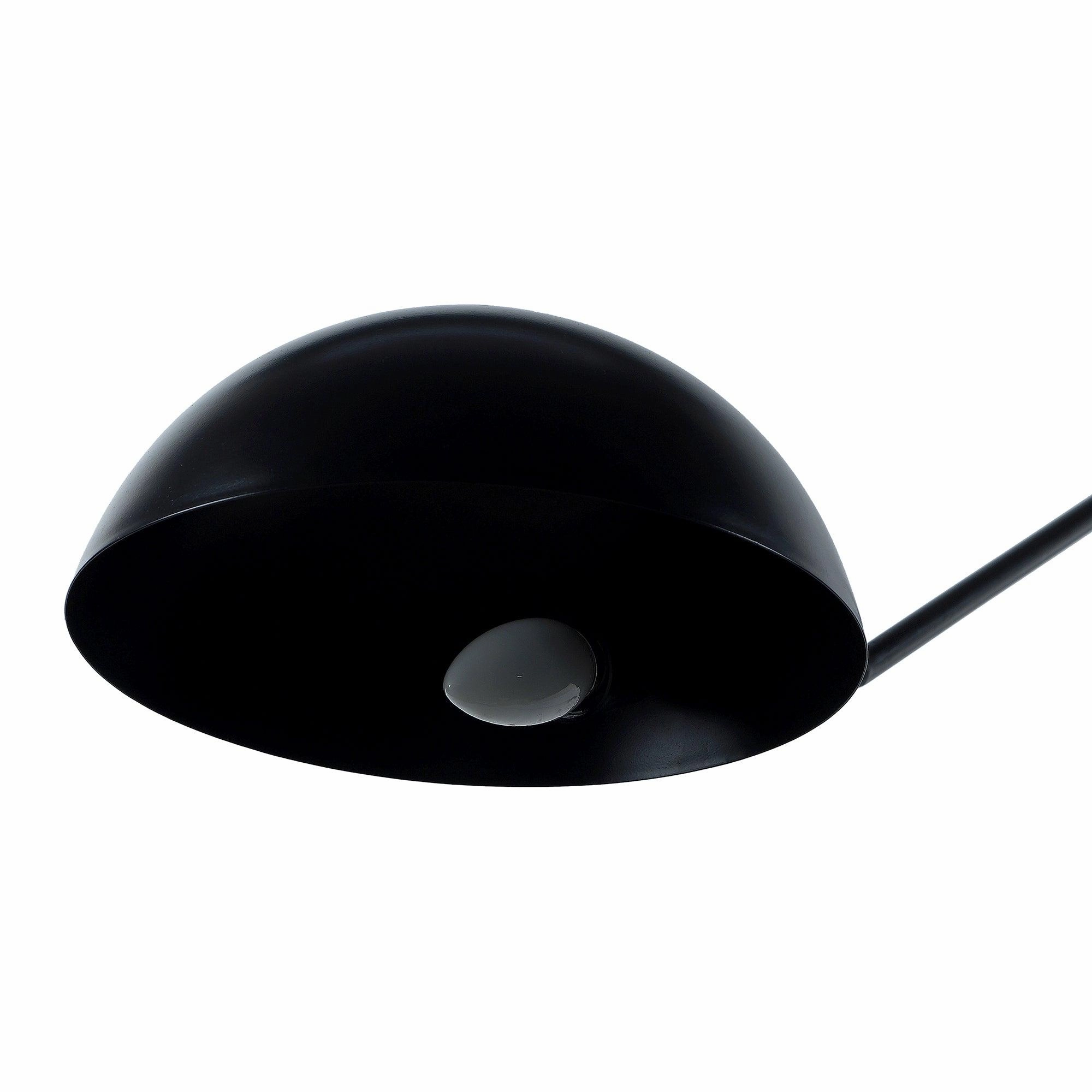 Swiveling Black Metal Wall Light by SS Lightings