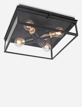 Sydney Outdoor Flush Mount Light by Regina Andrew flowerpot LED lamp
