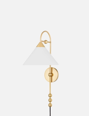 Talise Plug-In Sconce minimalist reading light