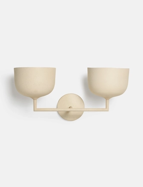 Talley Double Sconce minimalist reading light
