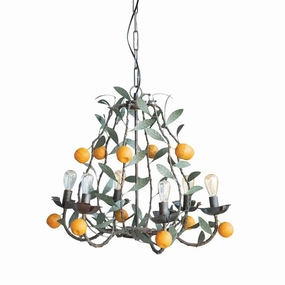 Tangerine Toleware Chandelier rechargeable bedside light