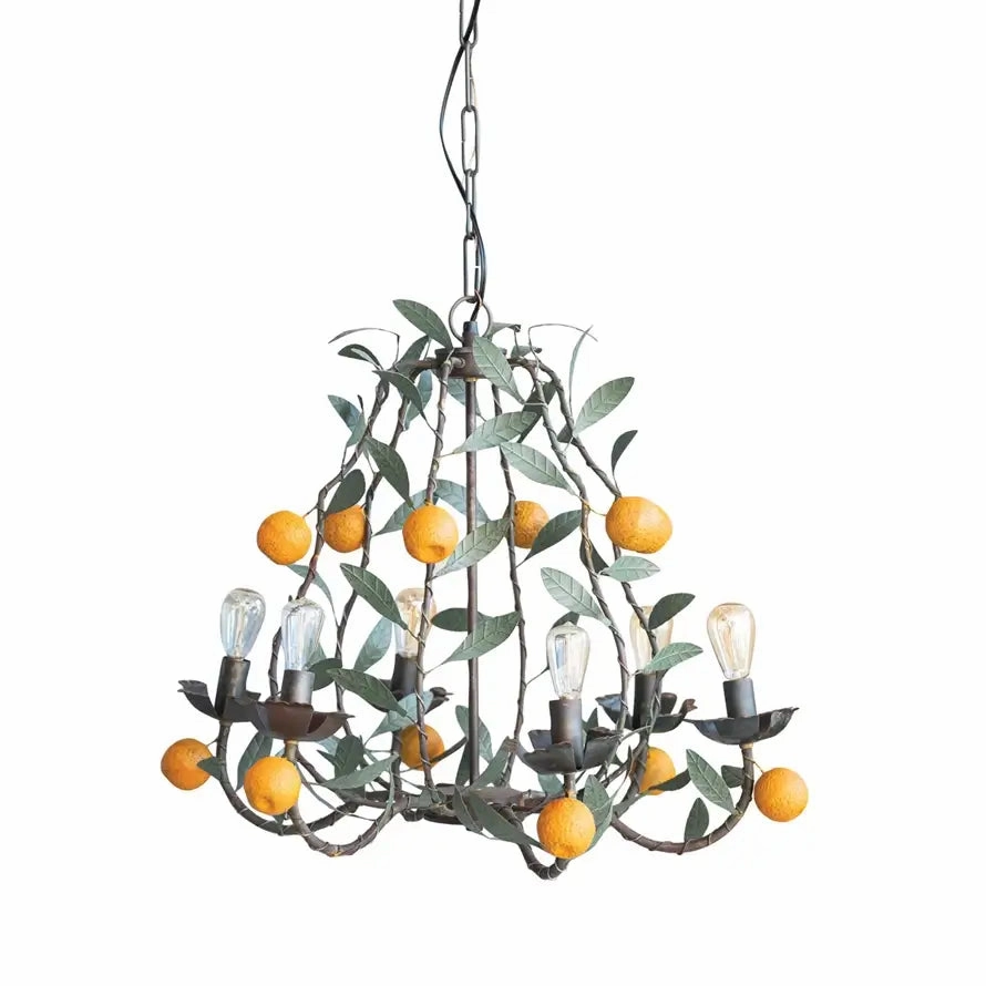 Tangerine Toleware Chandelier rechargeable bedside light
