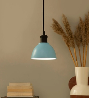 Tayoma Blue Pendant Light contemporary ceiling fixture