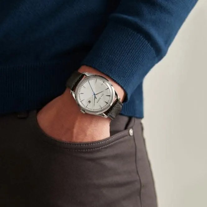 Ted Baker Gents Daquir Black Leather Watch BKPDQF115