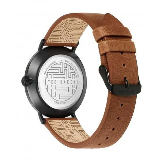 Ted Baker Gents Phylipa Tan Leather Watch BKPPGF110