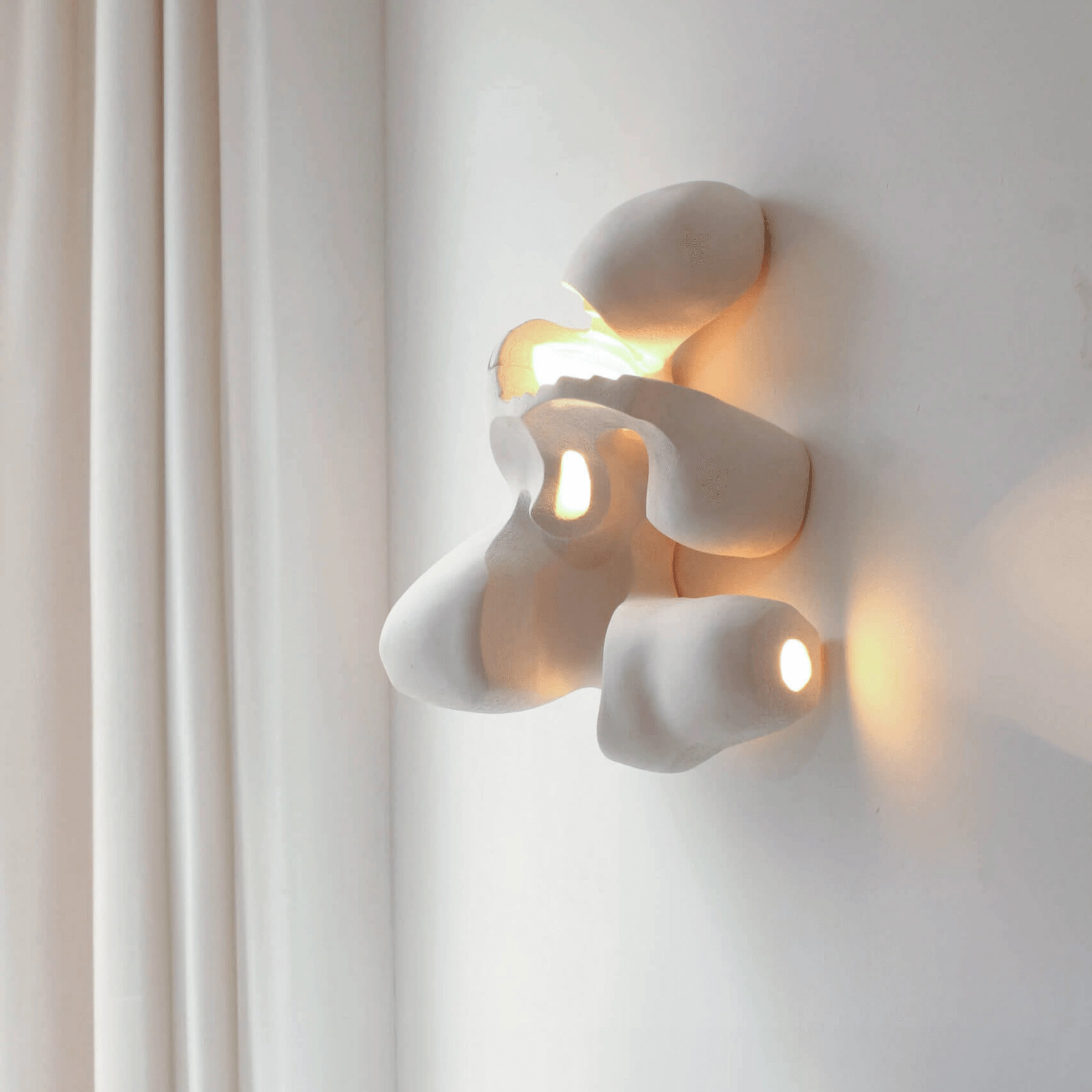 Tension Ceramic Wall Sconce