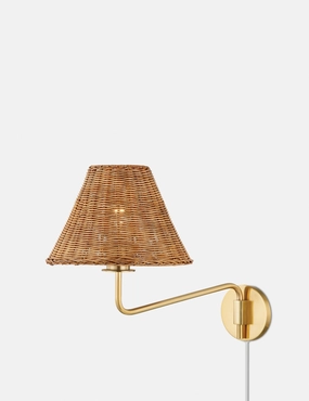 Teressa Plug-In Sconce minimalist reading light