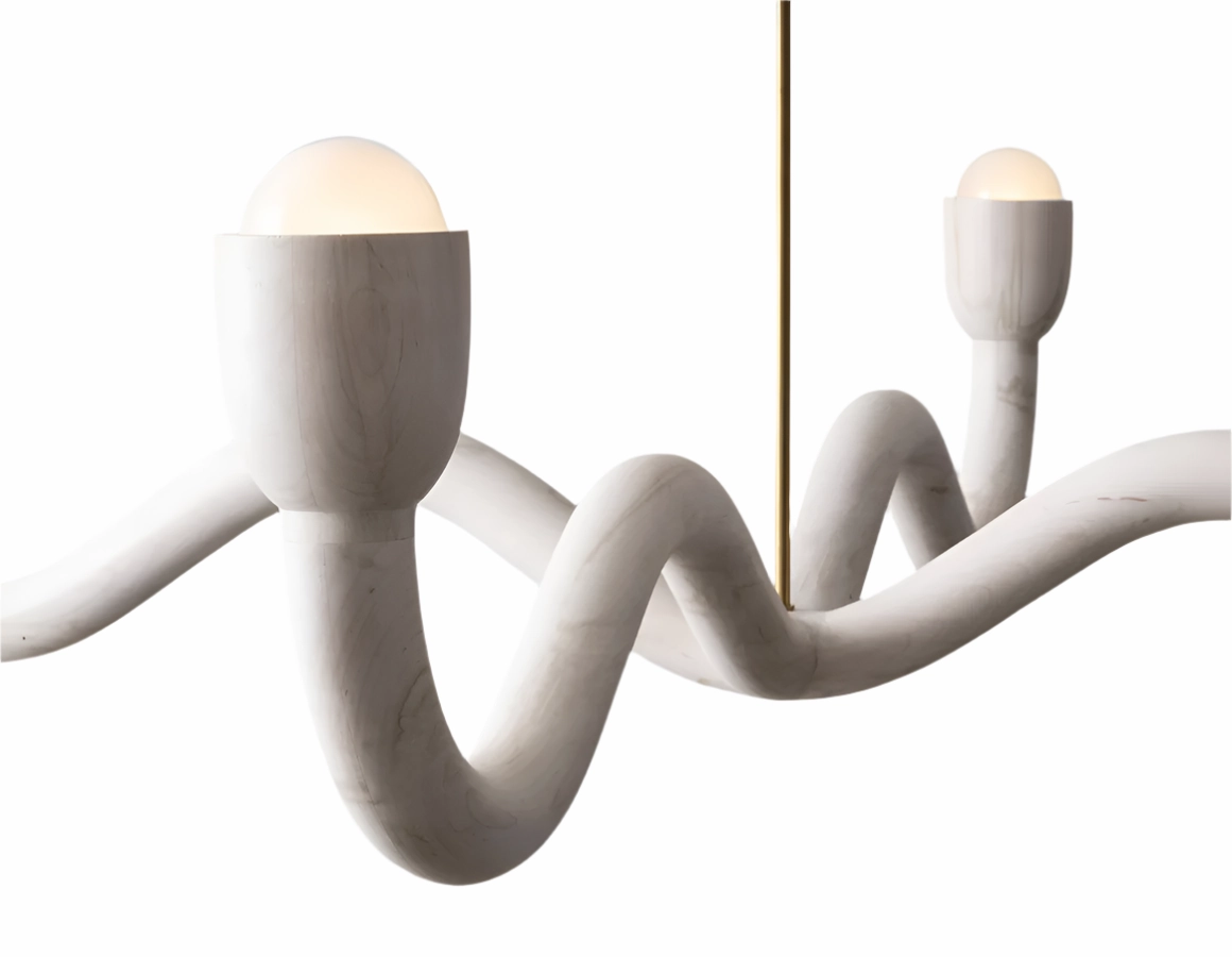 The Squiggle Chandelier