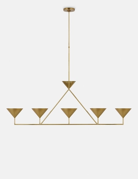 Thierry Linear Chandelier vintage desk lamp