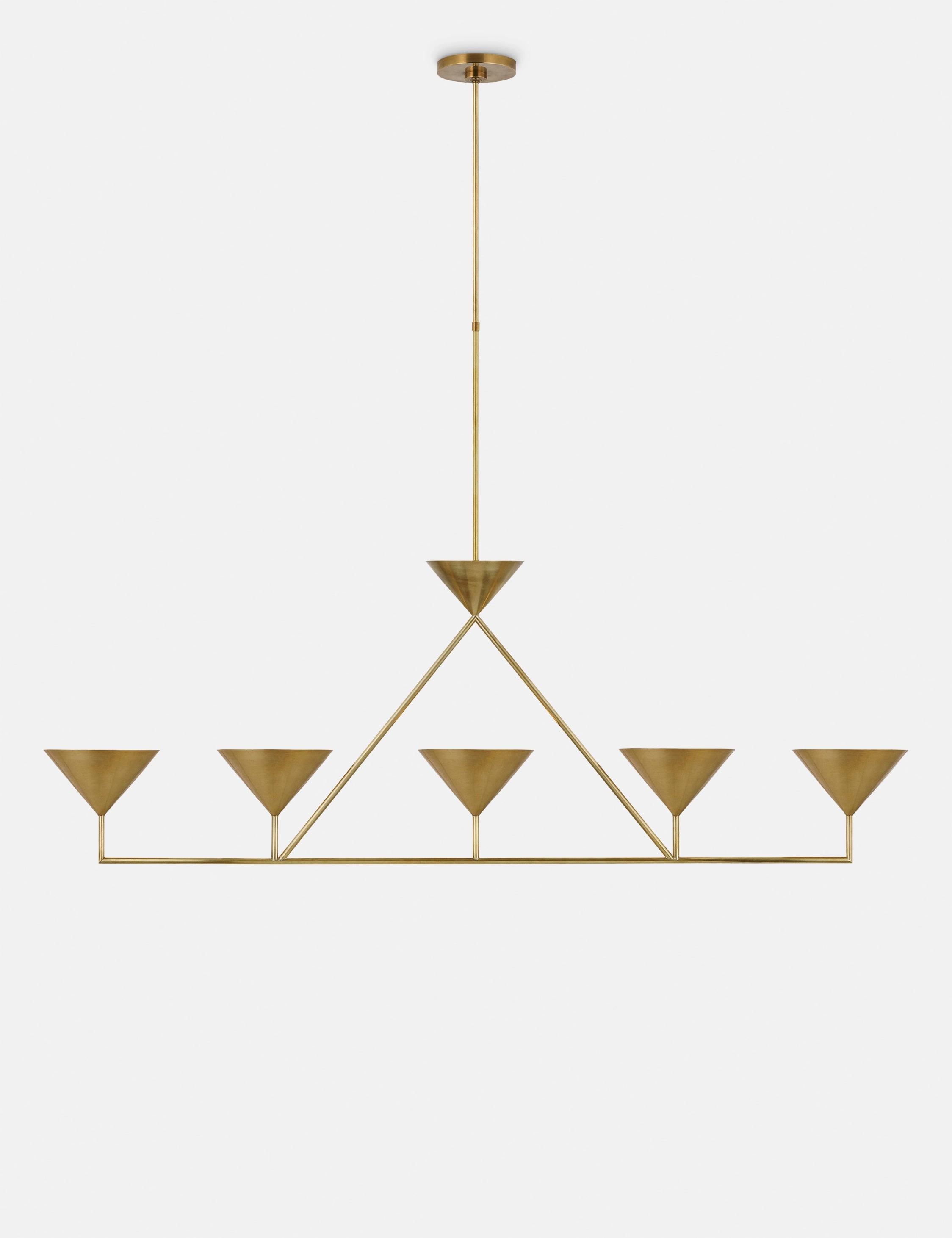 Thierry Linear Chandelier flowerpot LED lamp
