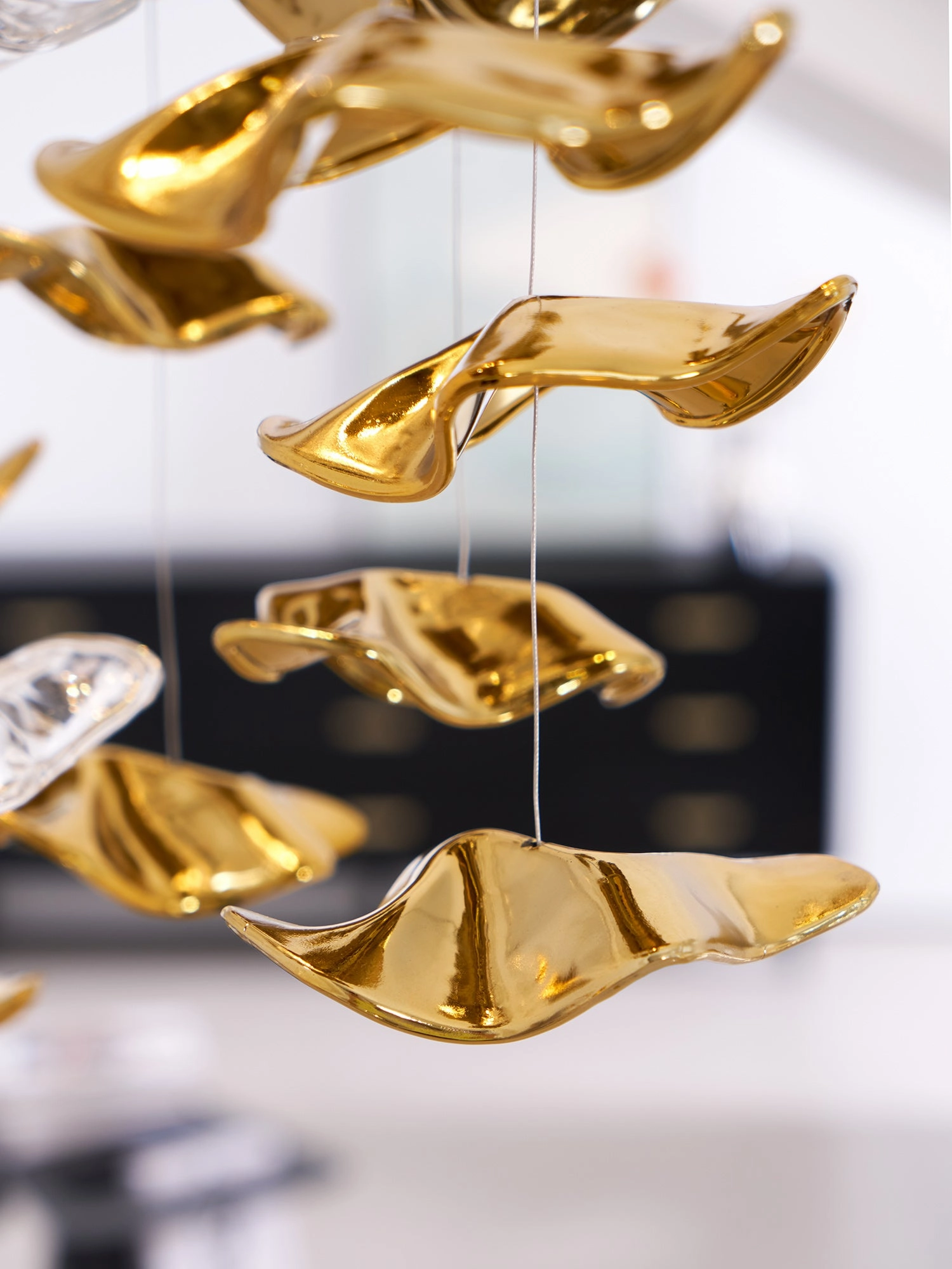 Tidal Art Glass Chandelier