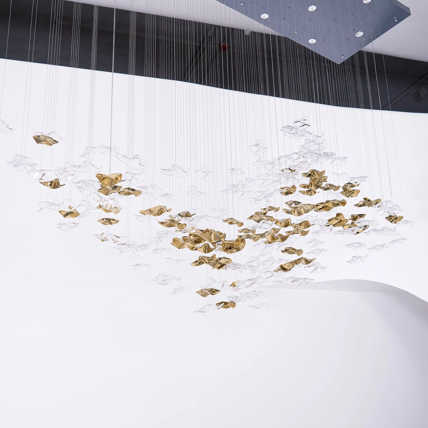 Tidal Art Glass Chandelier