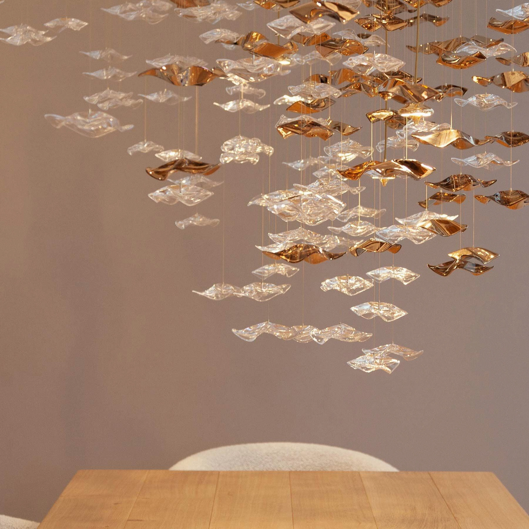 Tidal Art Glass Chandelier
