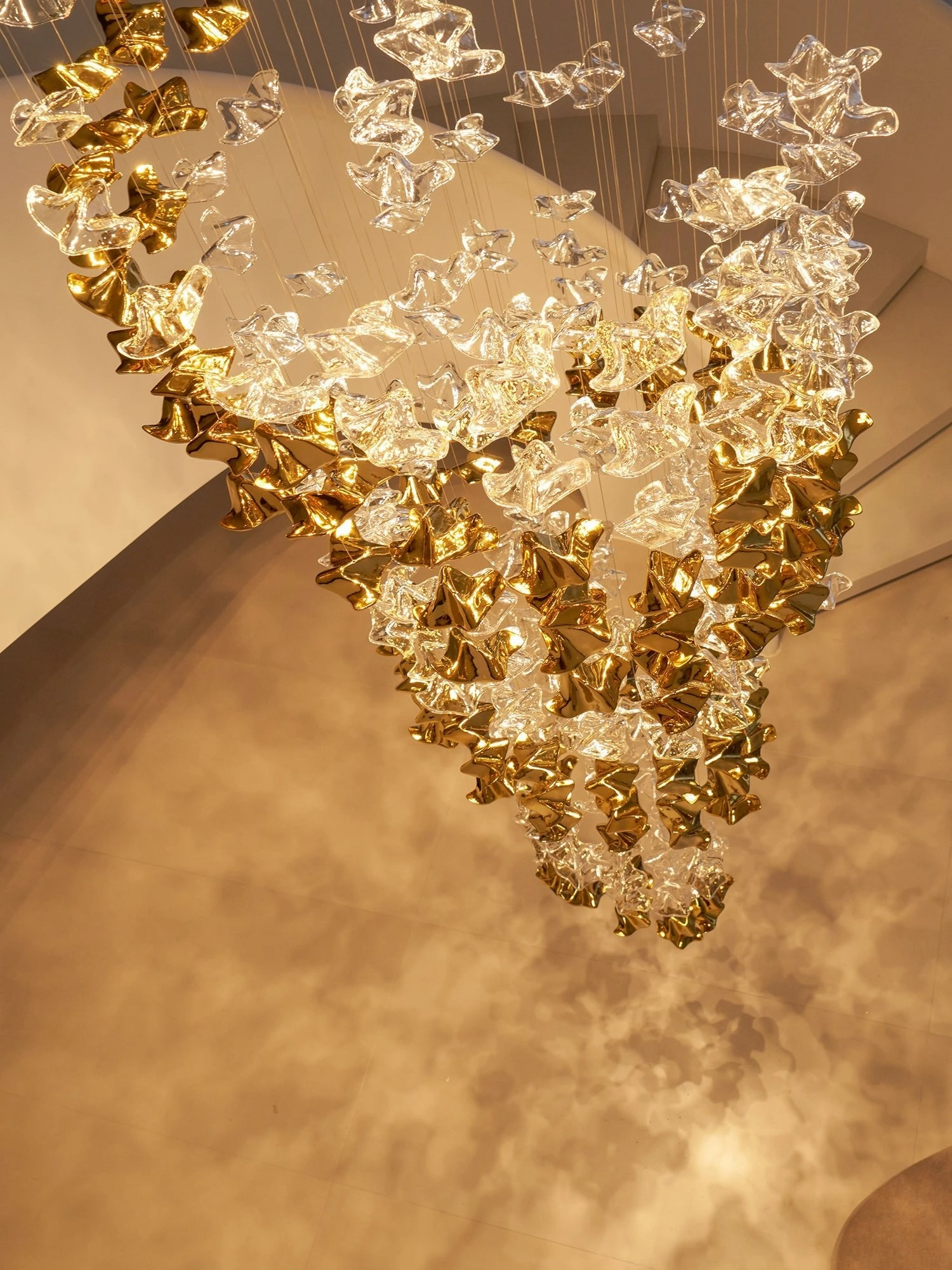 Tidal Art Glass Chandelier