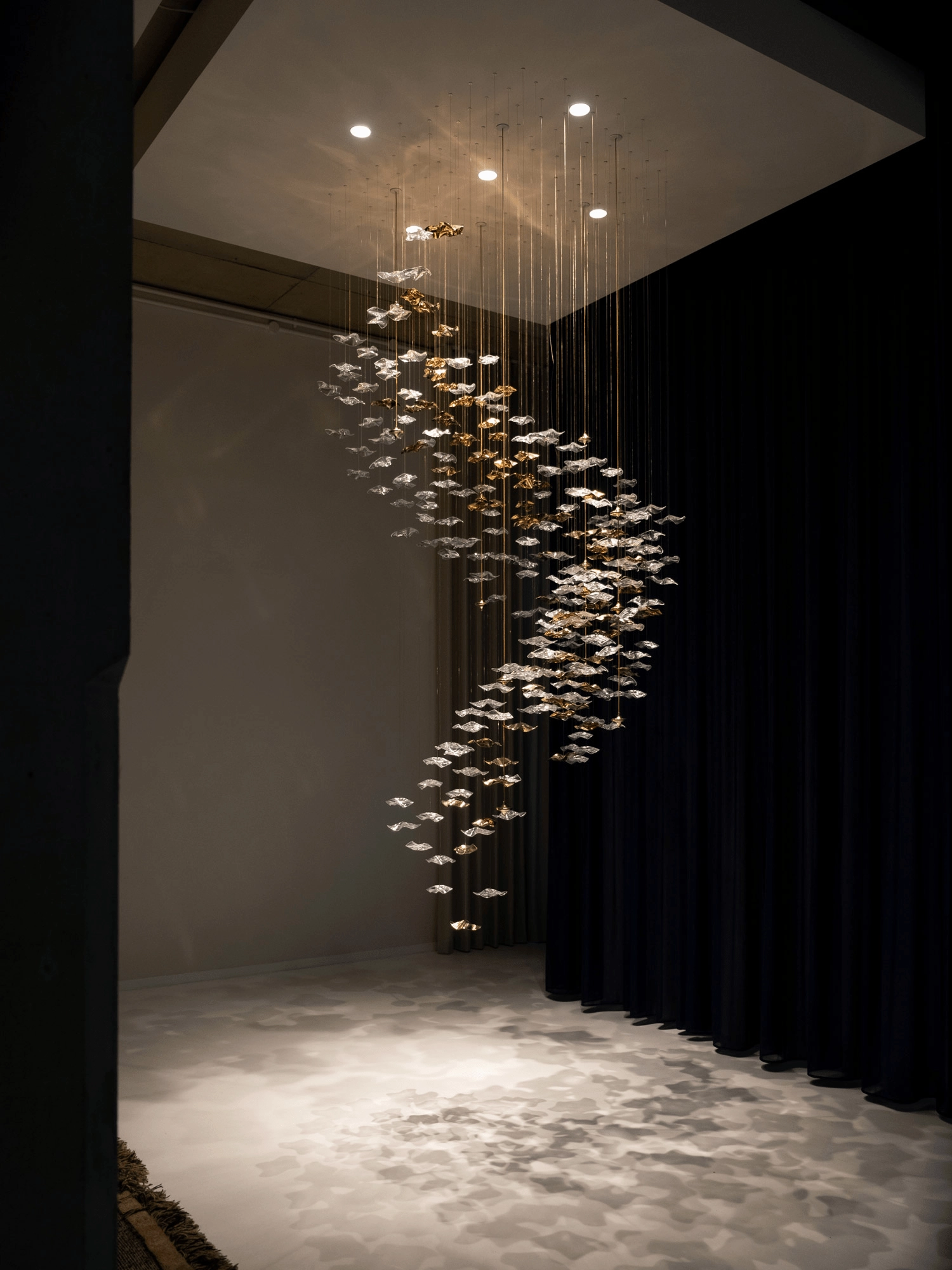 Tidal Art Glass Chandelier