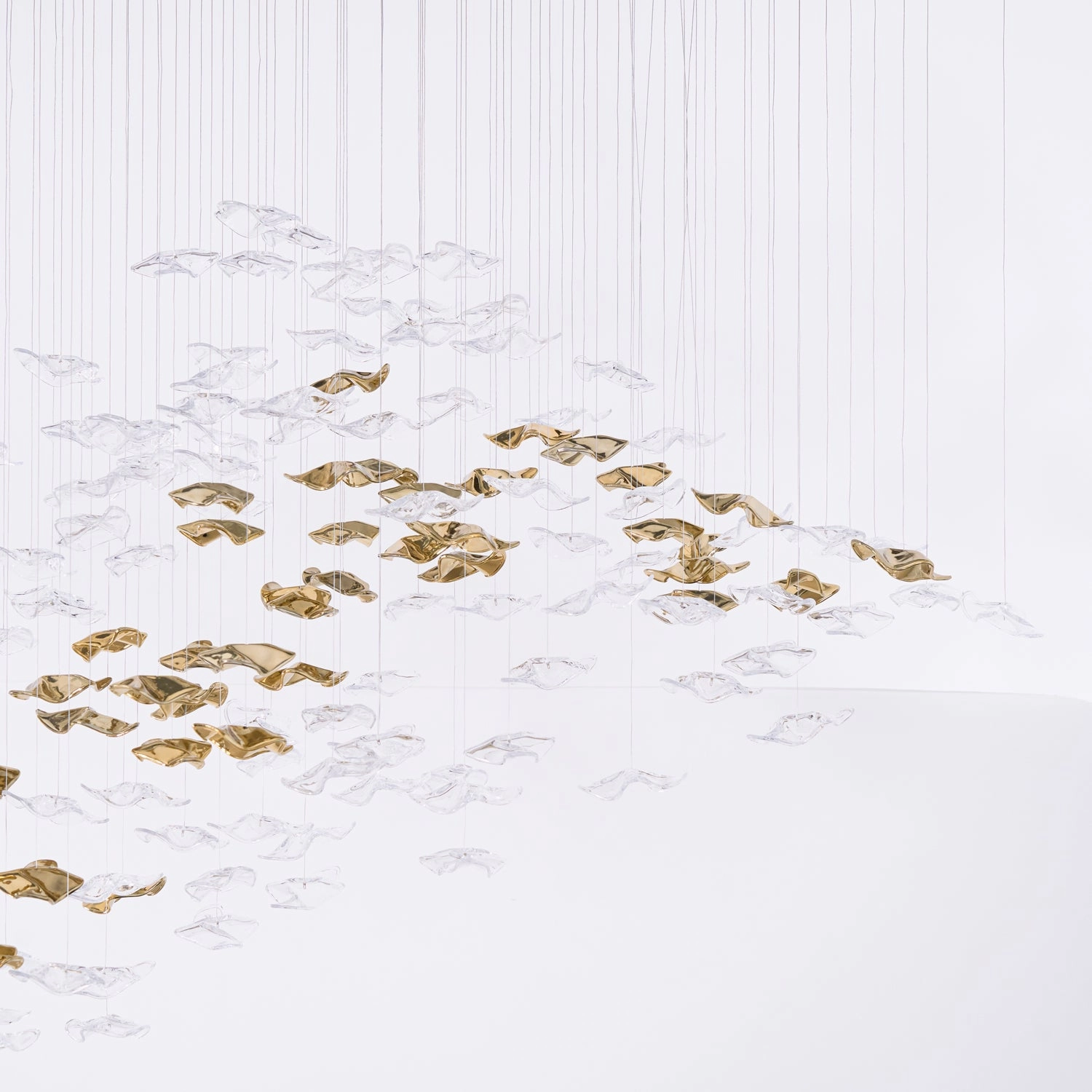 Tidal Art Glass Chandelier