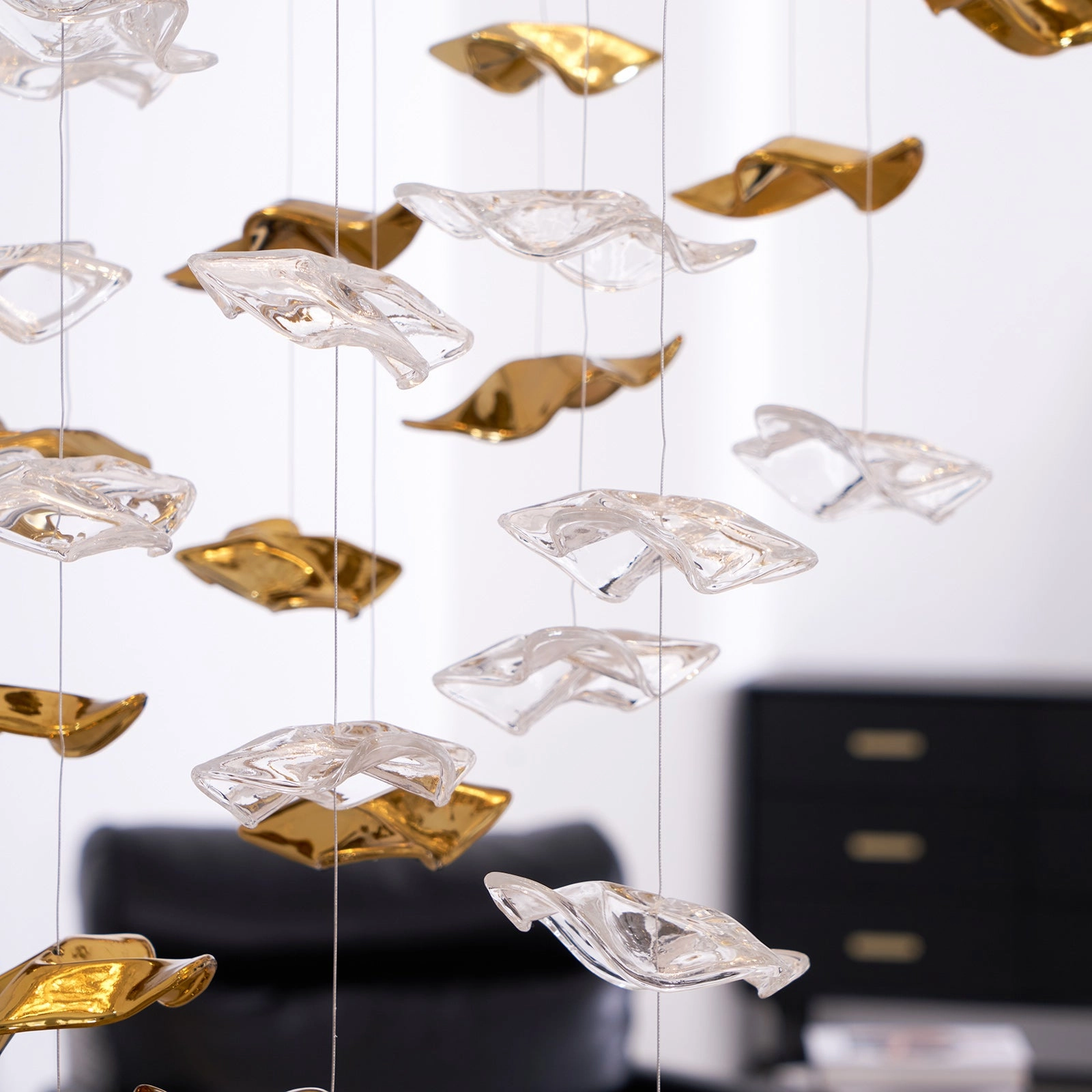 Tidal Art Glass Chandelier