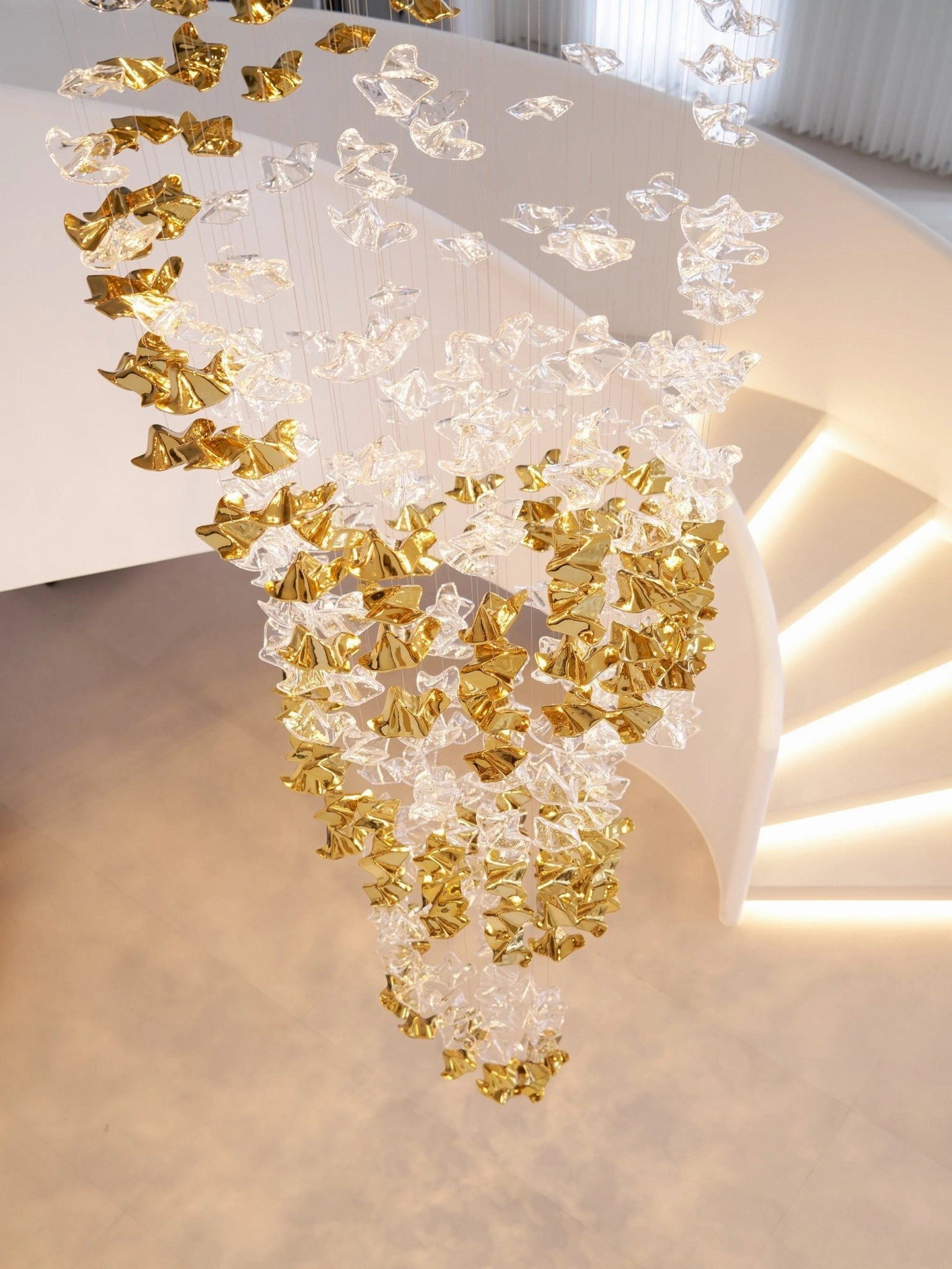 Tidal Art Glass Chandelier