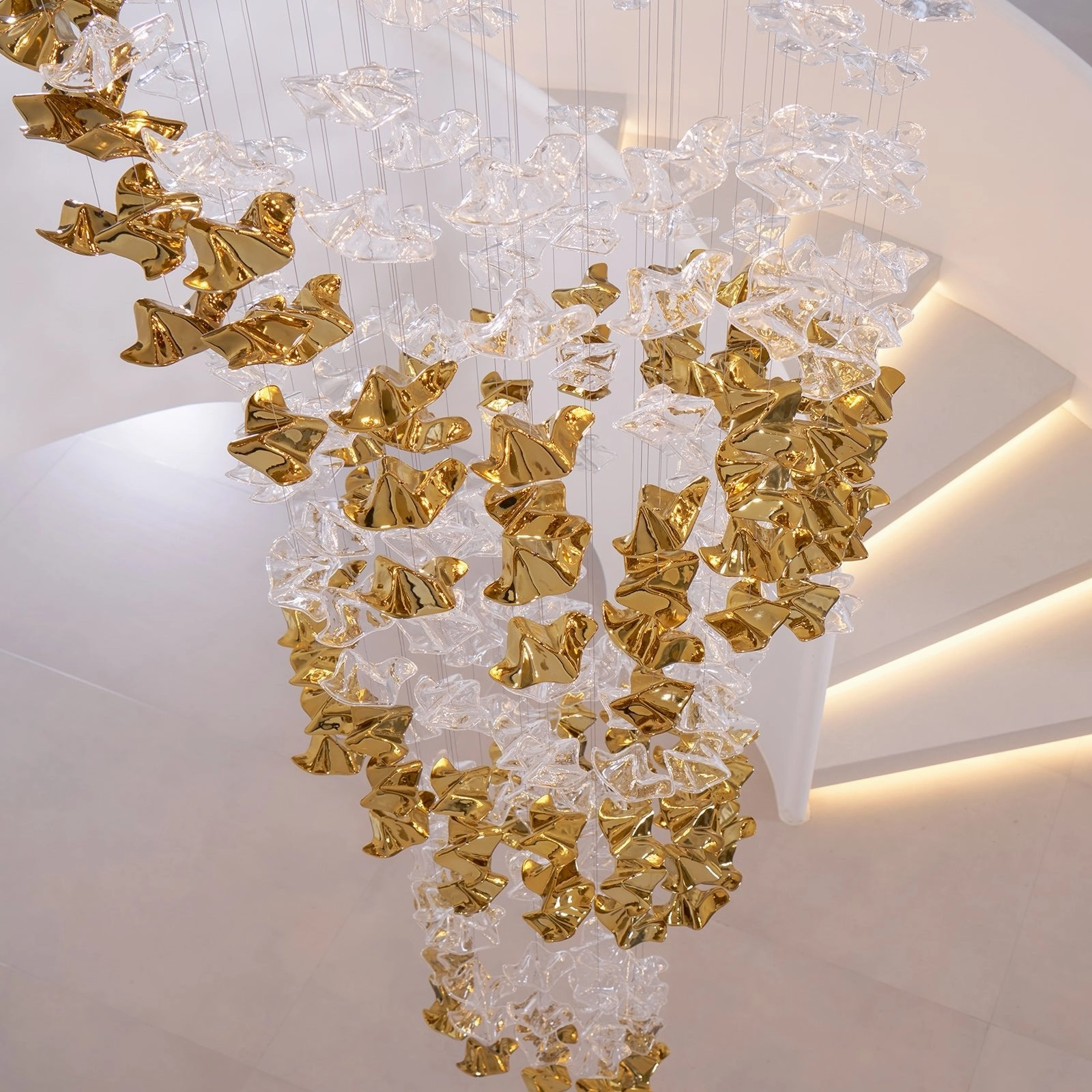 Tidal Art Glass Chandelier