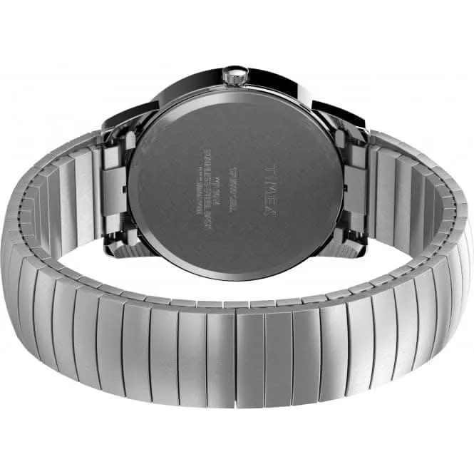 Timex Gents Easy Reader Silver Watch T2H451