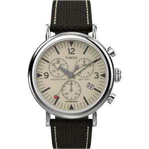 Timex Gents Waterbury Cream Watch TW2V43800