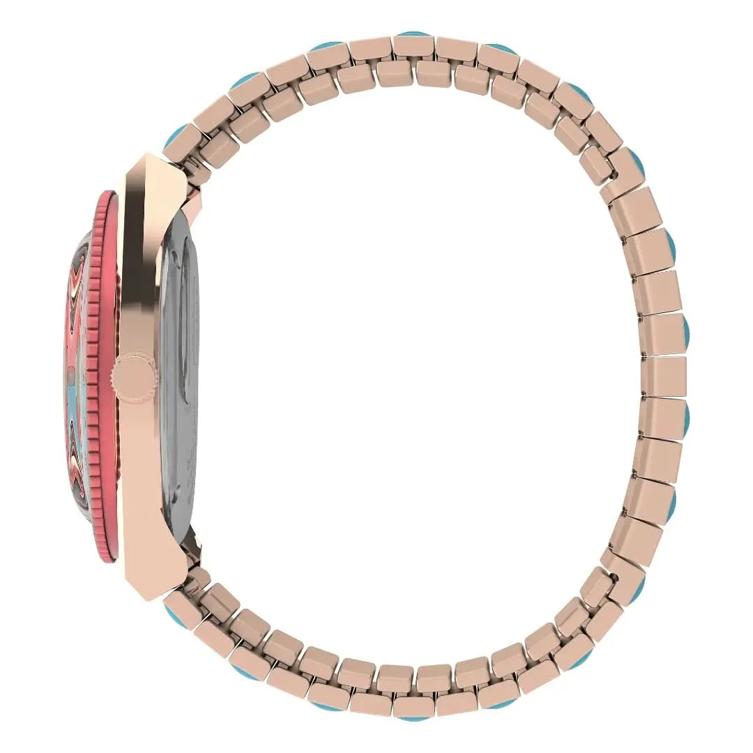 Timex Ladies Q Pink Watch TW2U81500