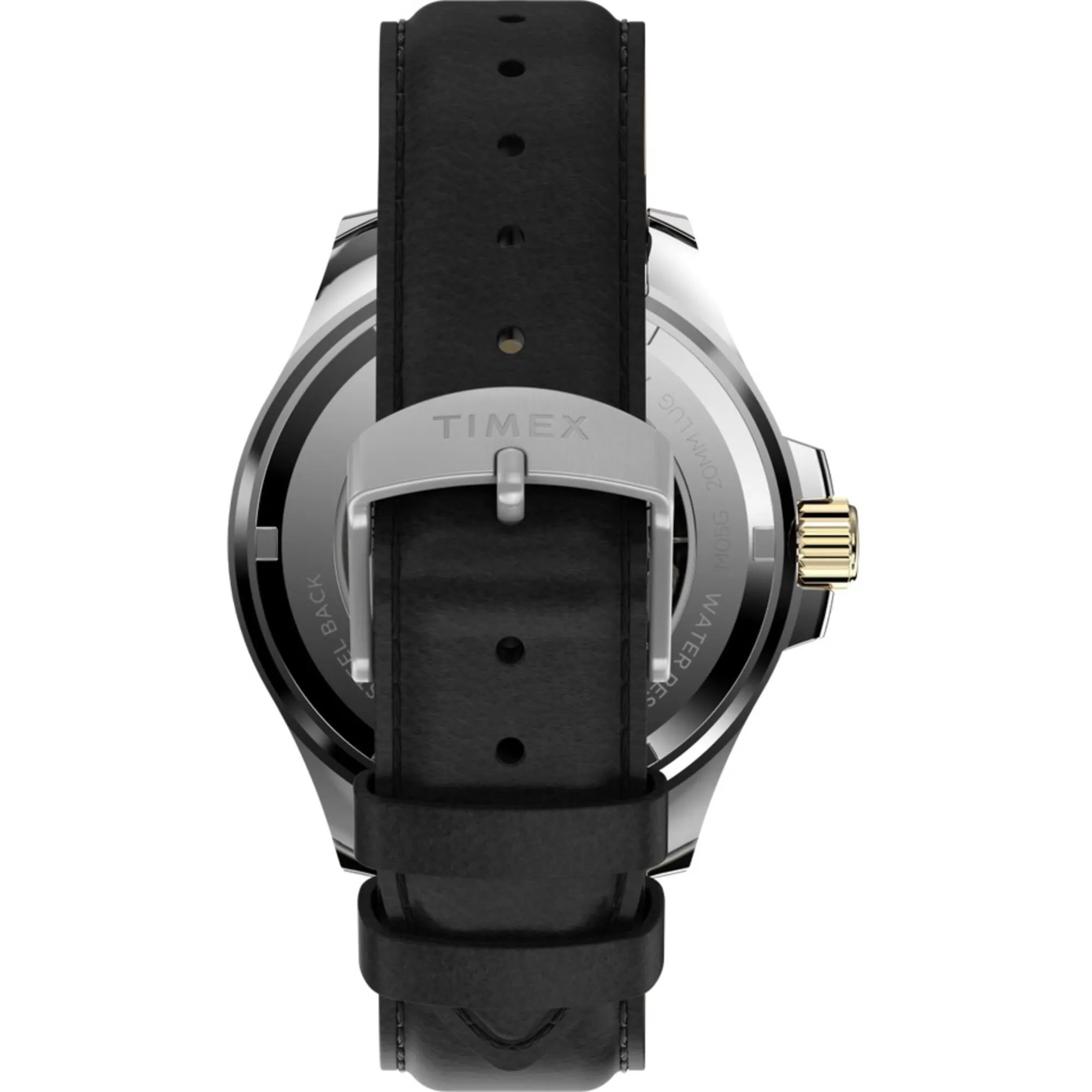 Timex Men's Automatic Watch - Harborside Coast Blue Dial Black Strap | TW2V72200VQ Timex Watches