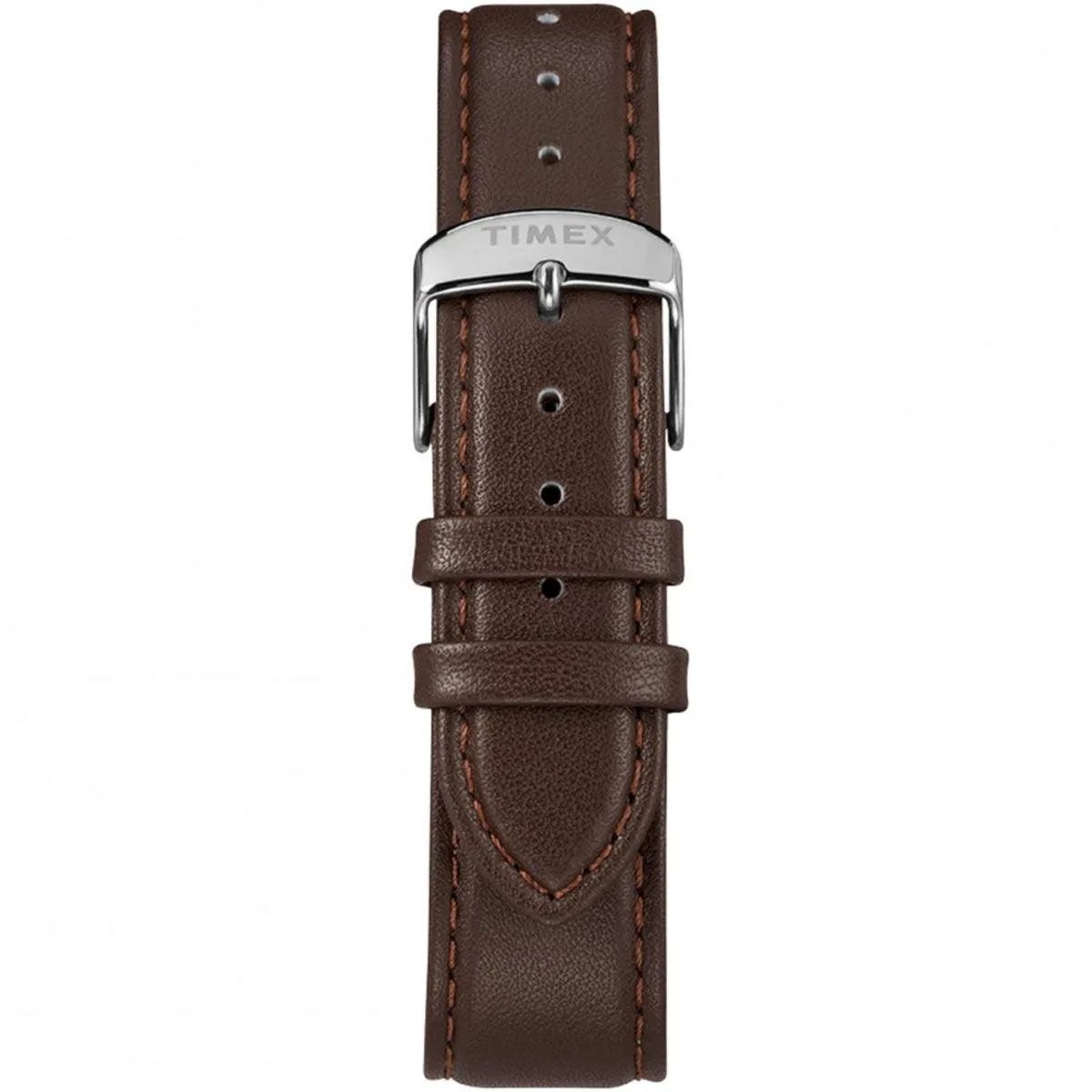Timex Men's Chronograph Watch - Fairfield Black Dial Brown Strap | TW2T11500VQ Timex Watches
