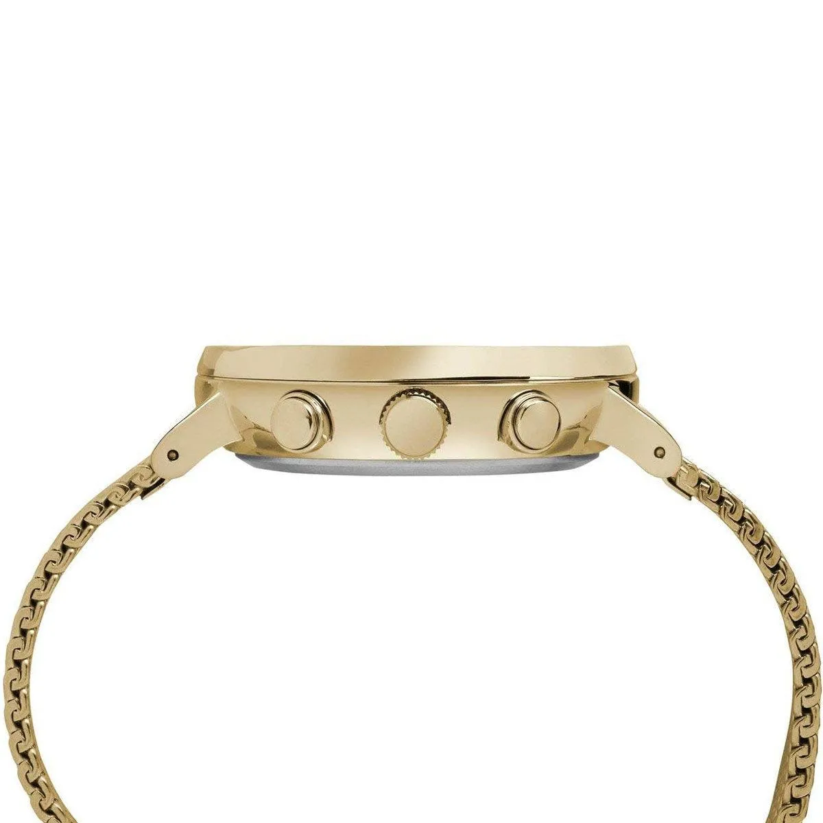 Timex Men's Chronograph Watch - Fairfield Yellow Gold Mesh Bracelet | TW2R27200VQ Timex Watches
