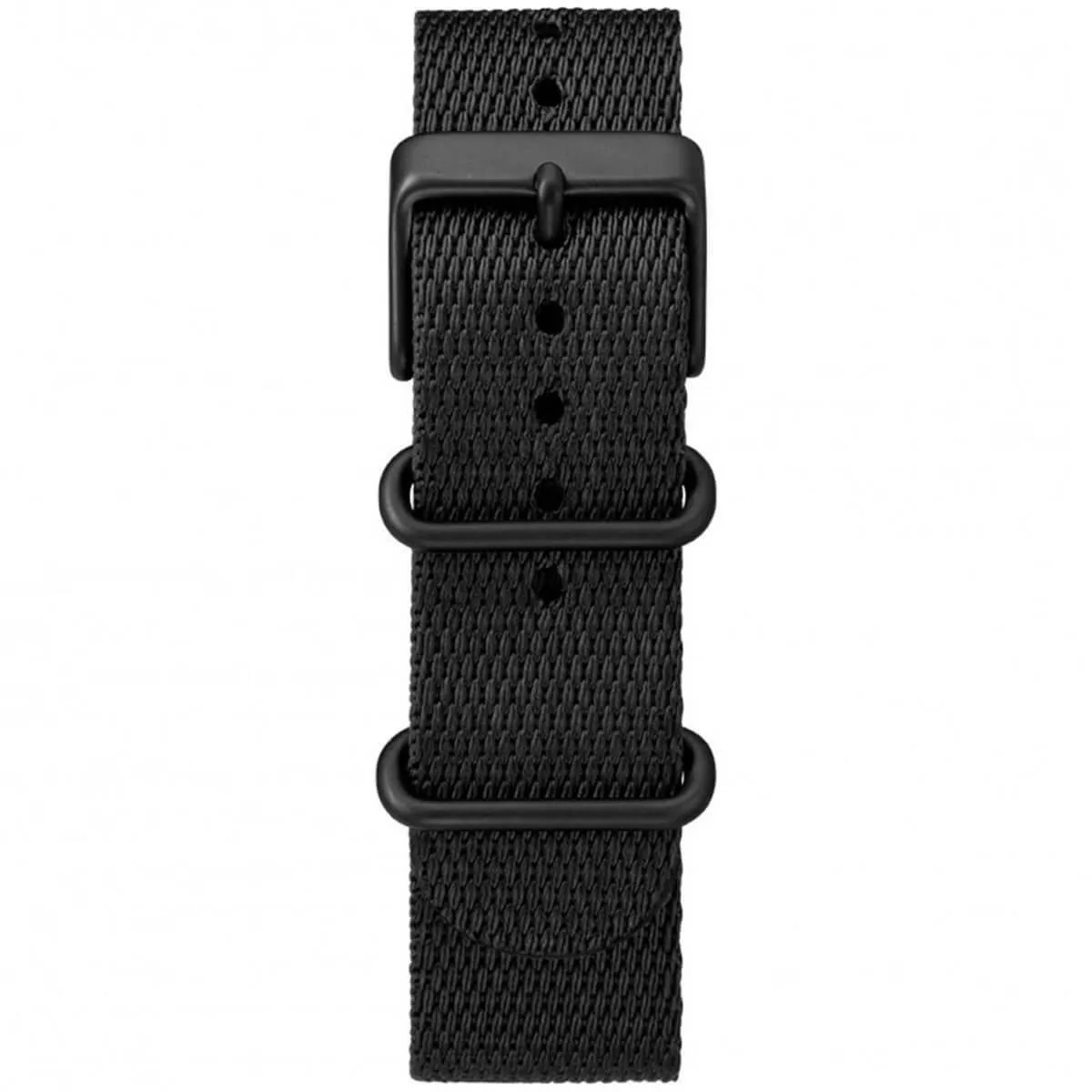 Timex Men's Chronograph Watch - Standard Black Dial Fabric Strap | TW2T21200VQ Timex Watches