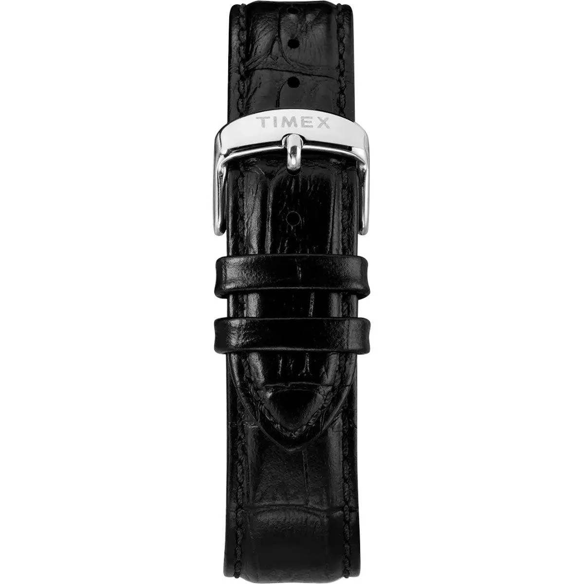 Timex Men's Chronograph Watch - Waterbury White Dial Black Strap | TW2R71700VQ Timex Watches
