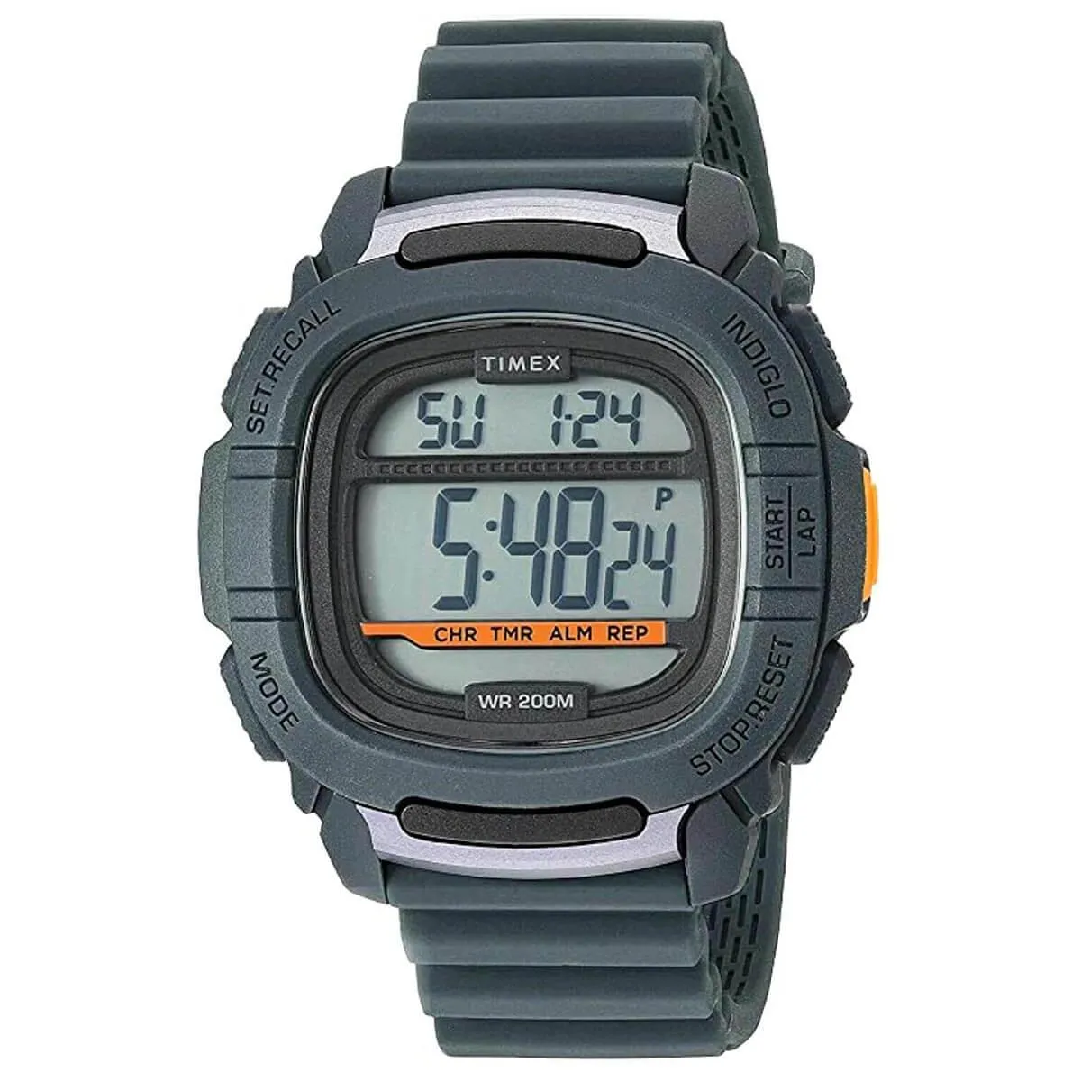 Timex Men's Command 47mm Grey Digital Alarm Sport Watch TW5M26700 Timex Watches